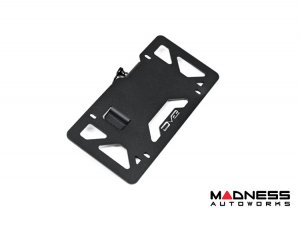 Front License Plate Mount - D-Ring Mount - Quick Release